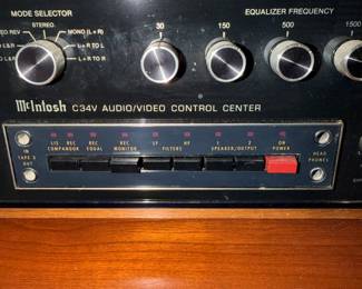 McIntosh C34V audio video control center