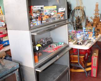 still stacking lawyer's bookcases 1960's