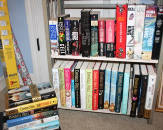 Stephen King and Danielle Steel