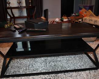 coffee table, matching end tables