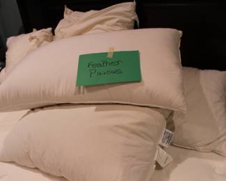 feather pillows