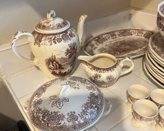 Rare Villeroy Boch Burgenland Brown 