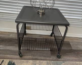 Accent Table, rug
