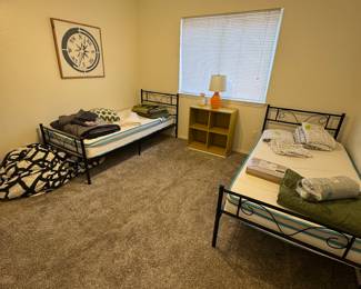 Twin beds
