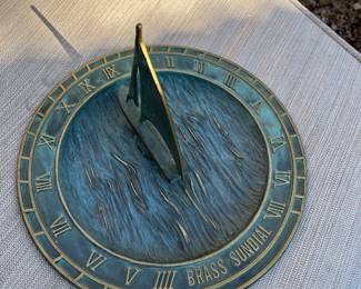 Brass Sun Dial