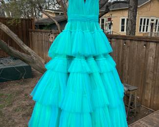 Ashley Lauren Dress, Size 8 but altered to fit smaller 