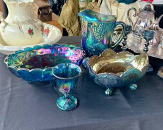 Vintage Blue Carnival