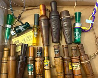 Vintage RNT, Faulk's, ED, Crooks,Microhen and other Duck Calls