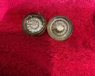 Glass door knobs
