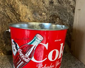 Coca Cola pail