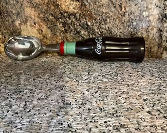 Ice cream scoop with Coca Cola handle