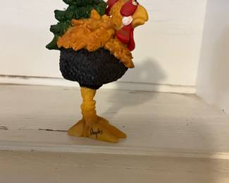 Charlie Chicken bobble head  signed Douglas.  (Doug Harris)