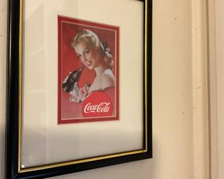 Vintage Coca Cola lady