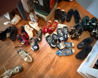 Awesome group of all vintage 1970's/80's Converse All star Chuck Taylor's