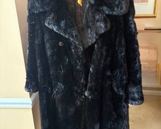 Sheared beaver coat
