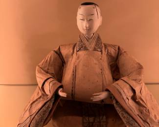 Papier mache Chinese figure