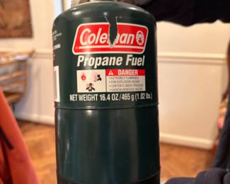 Coleman propane canisters/six available