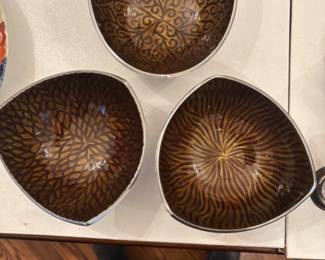 metal/enamel bowls by Simply Design