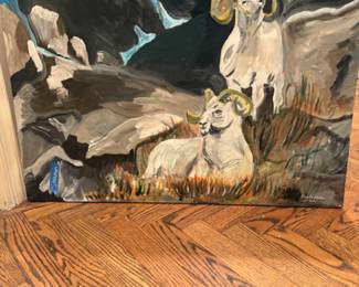 Oil on canvas (signature illegible)