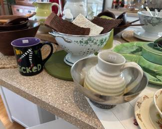 Wicked Coffee Mug, Vintage Colander
