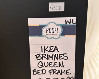 Ikea Brimnes Queen Bed Frame 