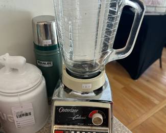 Pig Sugar Jar, Osterizer Blender 