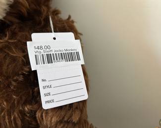 Vtg Steiff Jocko Monkey