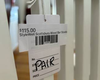 StyleWell Scottsbury Wood Bar Stools