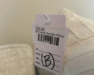 (B) Celerie Kemble Pillow 