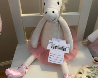 Jellycat Dancing Darcey Ballerina Unicorn 