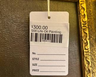 Still Life Oil Painting 