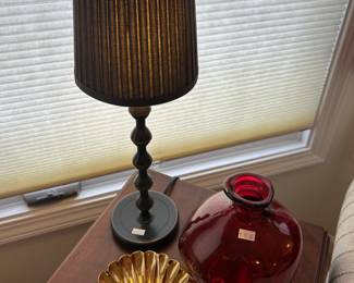 Brass Seashell Candleholder 