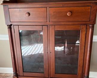 Lexington Dining Chest with Glass Front Doors