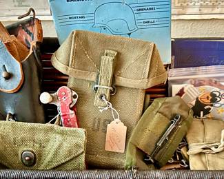 … and more military including the German holster 