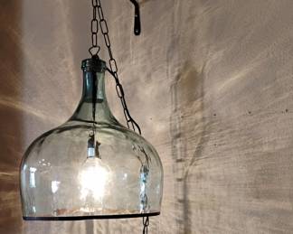 Wine jar pendant  lamp 