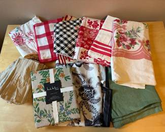 Vintage And Modern Table Linens