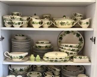 FRANCISCAN Green IVY Dinnerware the I Love Lucy Collection 