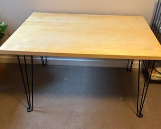 Hairpin Leg Work Table