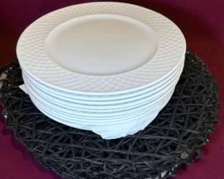 Mikasa Trellis Dinner Plates