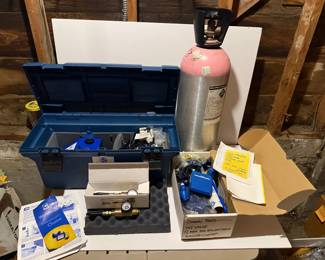 Remote Helium Setup system manufactured by CONWIN Carbonic Co.