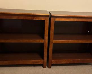 Pair Of Small Bookcases