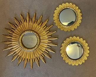 Gold Framed Wall Mirrors
