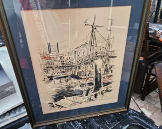 $75.00 signed lithograph