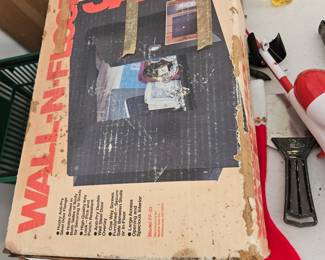 Metal wall safe $20 with key