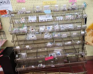 Vintage candy/snack shelves, vinyl stickers