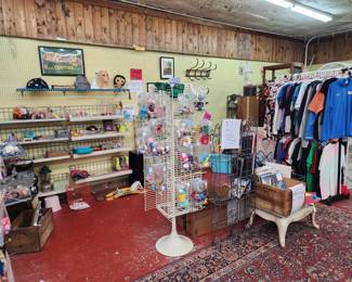 Vintage toys and clothing