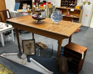 Vintage pine table