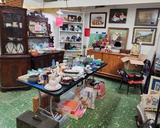 Original paintings, $1 table, w