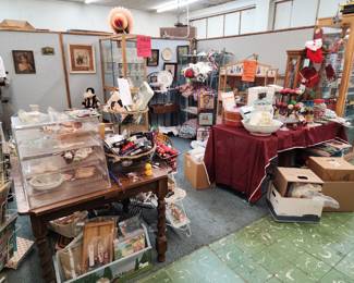 Vintage children's books, games, clothing, textiles