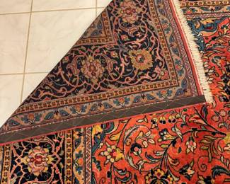 Tabriz silk carpet - truly a work of art!